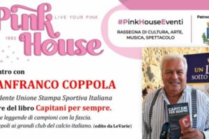 Gianfranco Coppola ad Aversa: Cultura e Calcio si incontrano al Pink House