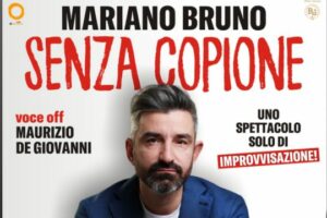 Mariano Bruno torna in teatro con "Senza Copione": risate e improvvisazione