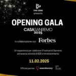 Sanremo 2025: l'Opening Gala di Casa Sanremo con Forbes e The Code