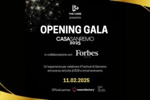 Sanremo 2025: l'Opening Gala di Casa Sanremo con Forbes e The Code