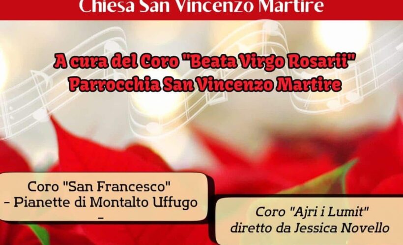 Un concerto di Natale da non perdere: "A Christmas Carol" il 4 Gennaio a Montalto Uffugo