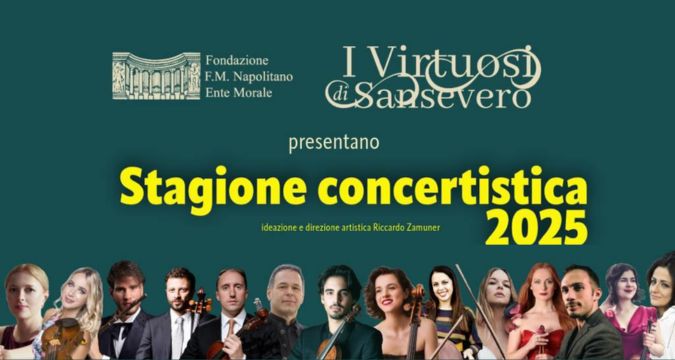 Al via la Stagione Concertistica 2025 dei Virtuosi di Sansevero