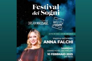 Festival dei Sogni 2025 al Grand Hotel des Anglais: benessere, ospitalità e grandi eventi a Sanremo, inaugurazione con Anna Falchi