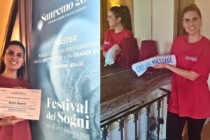 Krizia Bagnoli al Festival dei Sogni di Sanremo 2025: un viaggio tra benessere e spettacolo